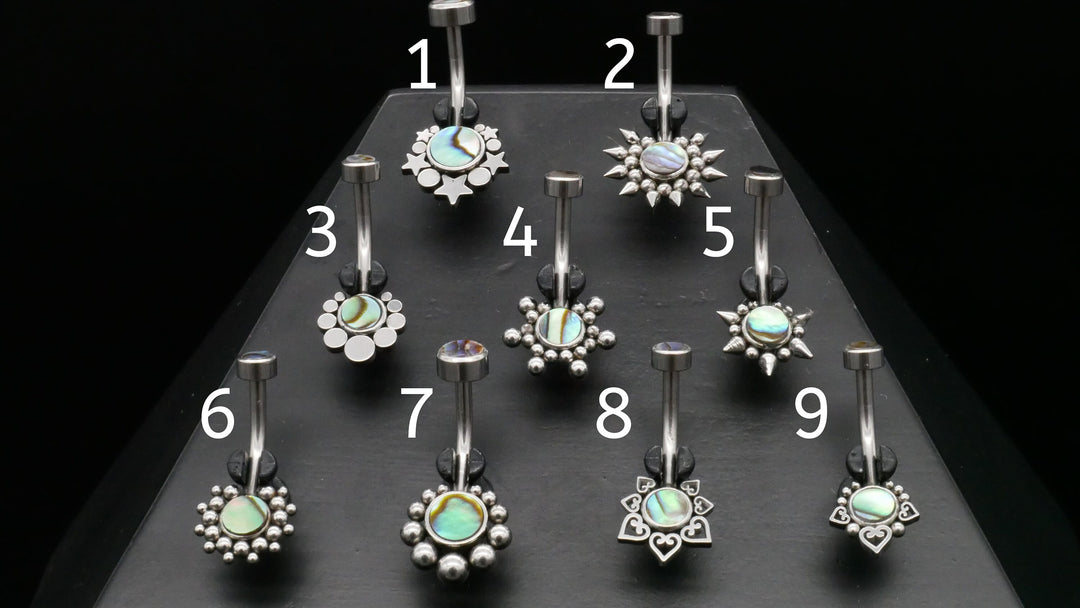 Bauchnabelpiercing Chirurgenstahl - 1M/06