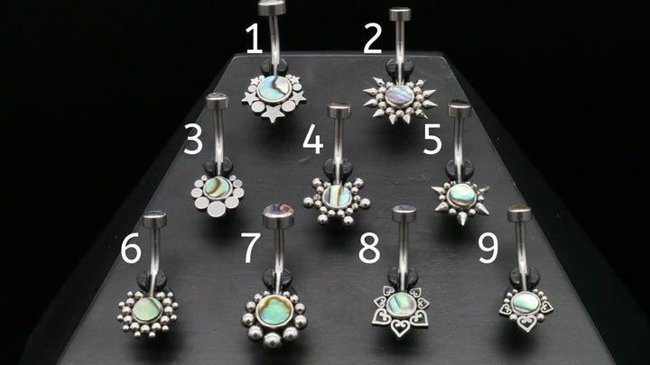 Bauchnabelpiercing Chirurgenstahl - 1M/06
