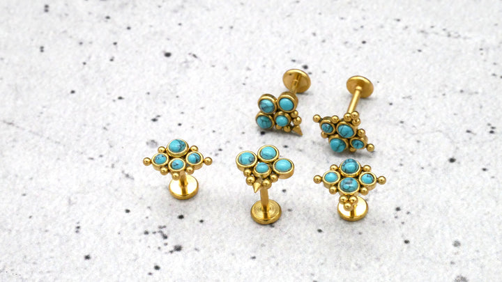 Piercing/Labret/Medusa/Tragus Chirurgenstahl - 1D/06