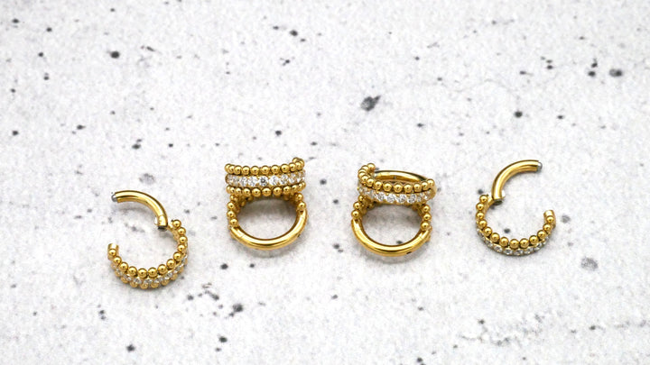 Piercing/Nasenring Chirurgenstahl - 1A/12