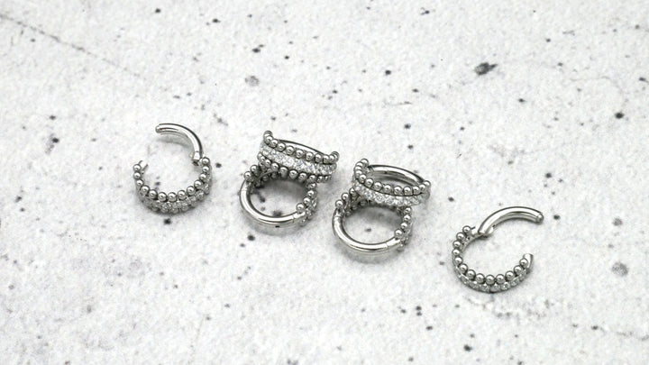 Piercing/Nasenring Chirurgenstahl - 1A/12