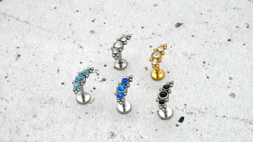 Piercing/Labret/Medusa/Tragus Chirurgenstahl - 1E/12