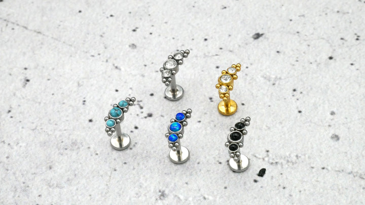 Piercing/Labret/Medusa/Tragus Chirurgenstahl - 1E/12