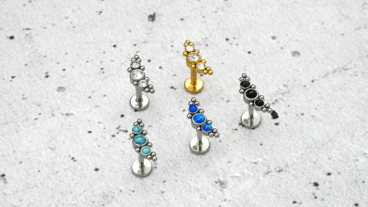 Piercing/Labret/Medusa/Tragus Chirurgenstahl - 1E/12