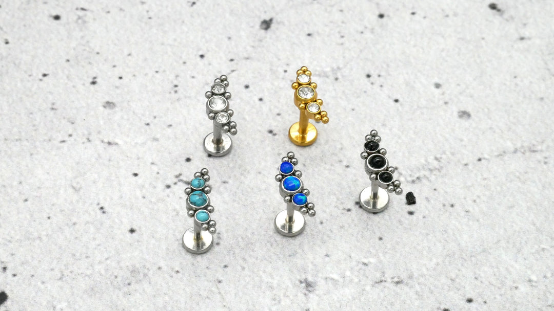 Piercing/Labret/Medusa/Tragus Chirurgenstahl - 1E/12