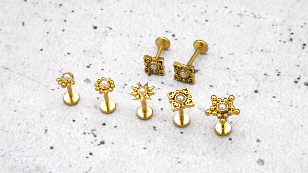 Piercing/Labret/Medusa/Tragus Chirurgenstahl - 1G/10