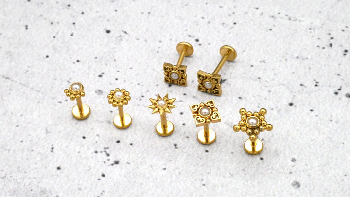 Piercing/Labret/Medusa/Tragus Chirurgenstahl - 1G/10