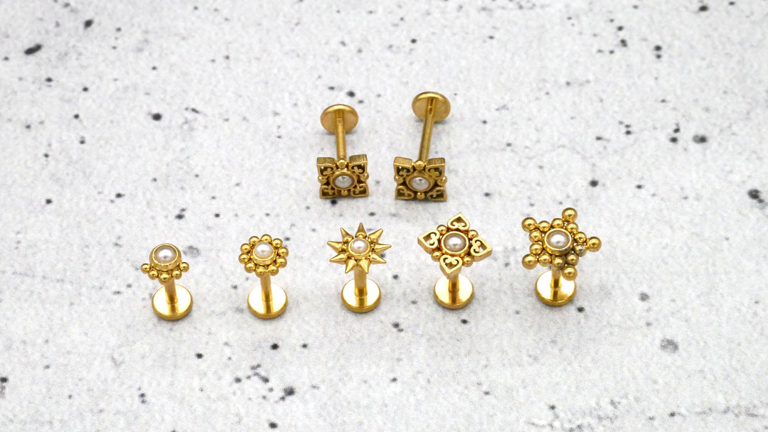 Piercing/Labret/Medusa/Tragus Chirurgenstahl - 1G/10