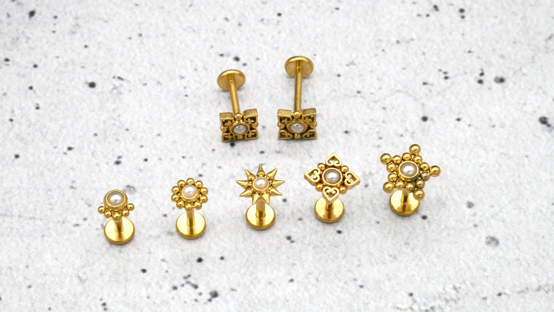 Piercing/Labret/Medusa/Tragus Chirurgenstahl - 1G/10