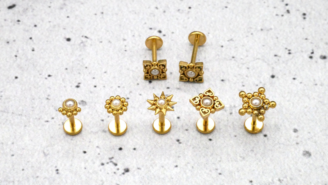 Piercing/Labret/Medusa/Tragus Chirurgenstahl - 1G/10