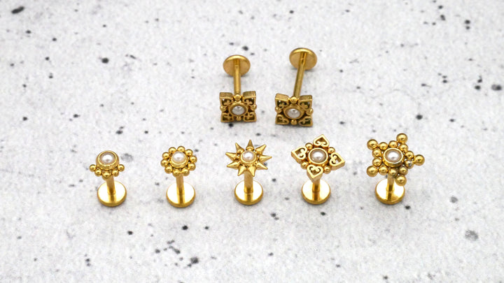 Piercing/Labret/Medusa/Tragus Chirurgenstahl - 1G/10
