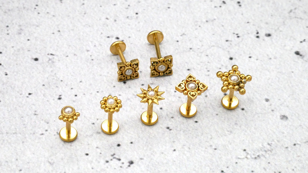 Piercing/Labret/Medusa/Tragus Chirurgenstahl - 1G/10
