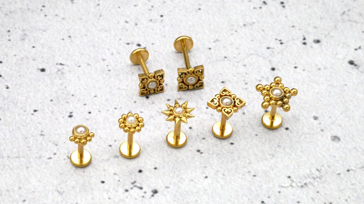 Piercing/Labret/Medusa/Tragus Chirurgenstahl - 1G/10