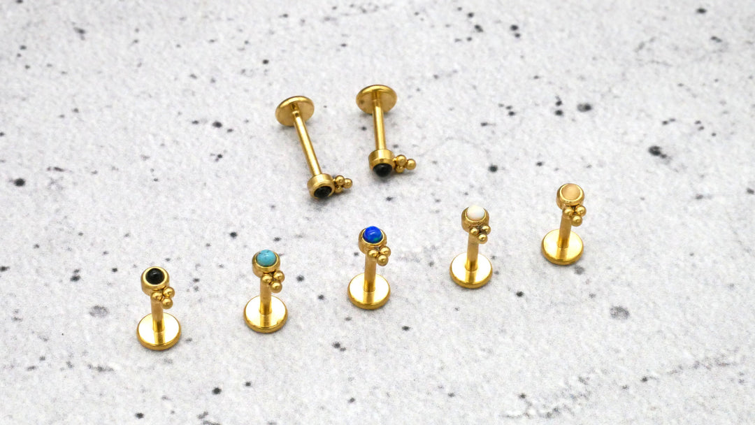 Piercing/Labret/Medusa/Tragus Chirurgenstahl - 1F/16