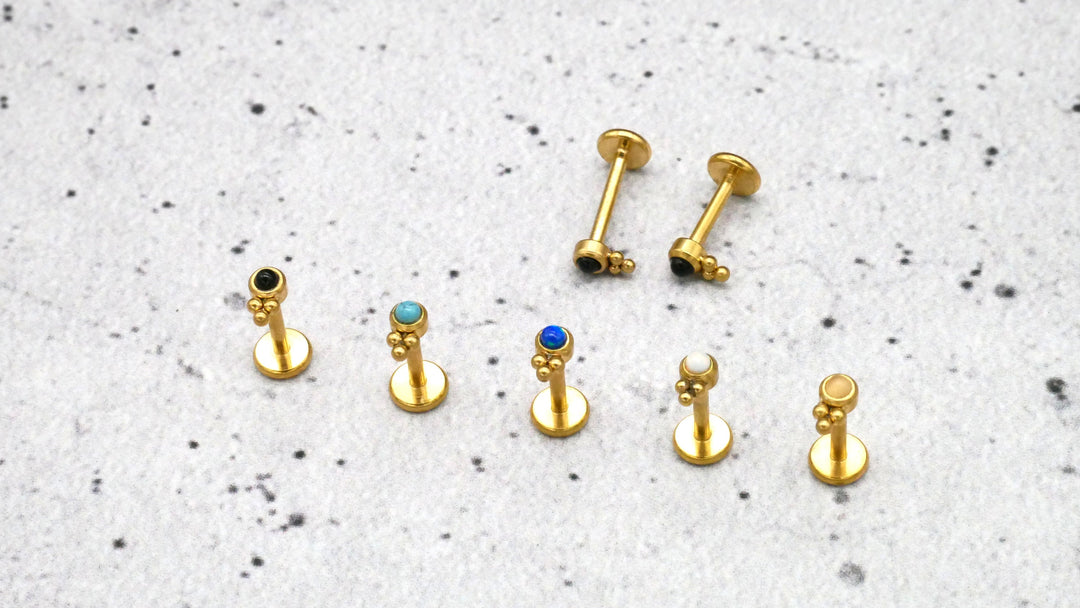Piercing/Labret/Medusa/Tragus Chirurgenstahl - 1F/16