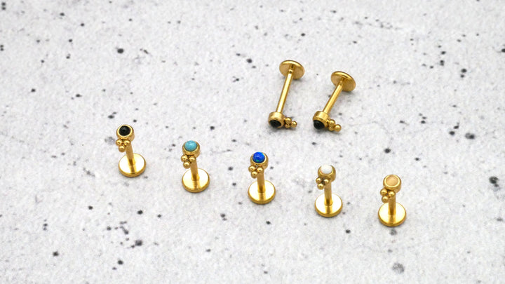 Piercing/Labret/Medusa/Tragus Chirurgenstahl - 1F/16