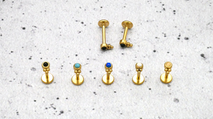 Piercing/Labret/Medusa/Tragus Chirurgenstahl - 1F/16
