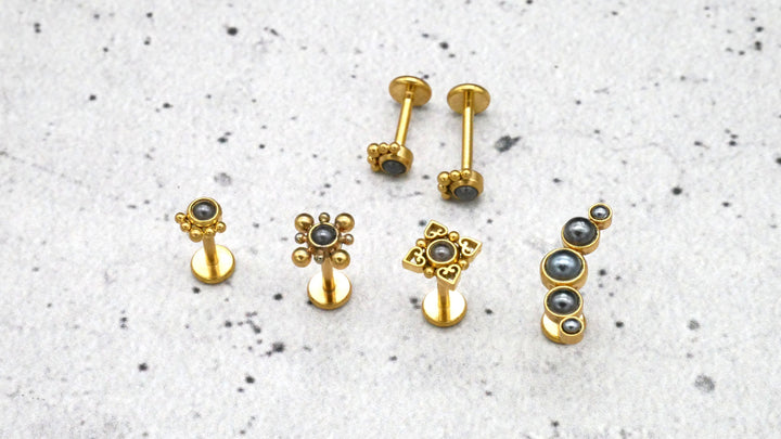 Piercing/Labret/Medusa/Tragus Chirurgenstahl - 1G/09