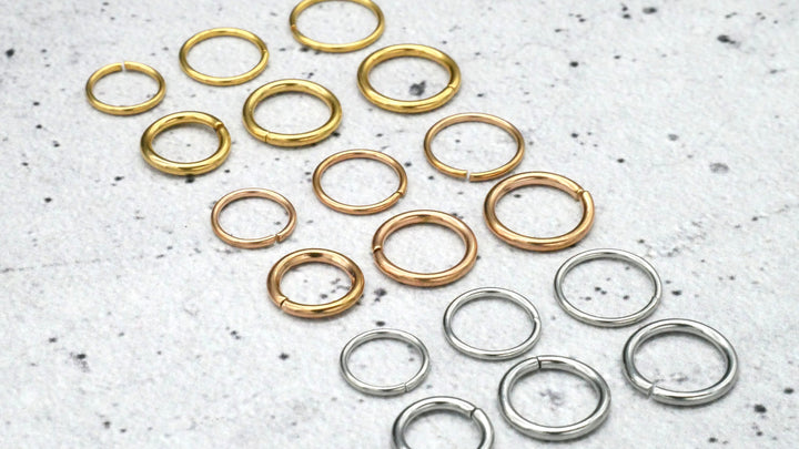 Piercing/Ring/Nostril 0,8mm-1,2mm Chirurgenstahl - 1B/02