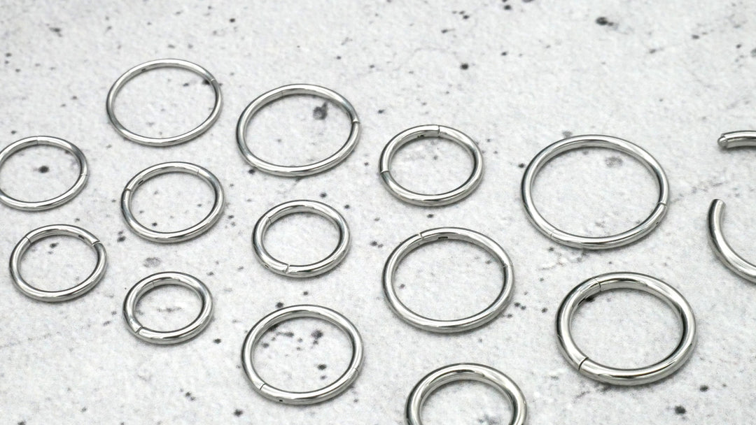 Silber Piercing Ring Chirurgenstahl - 1A/02