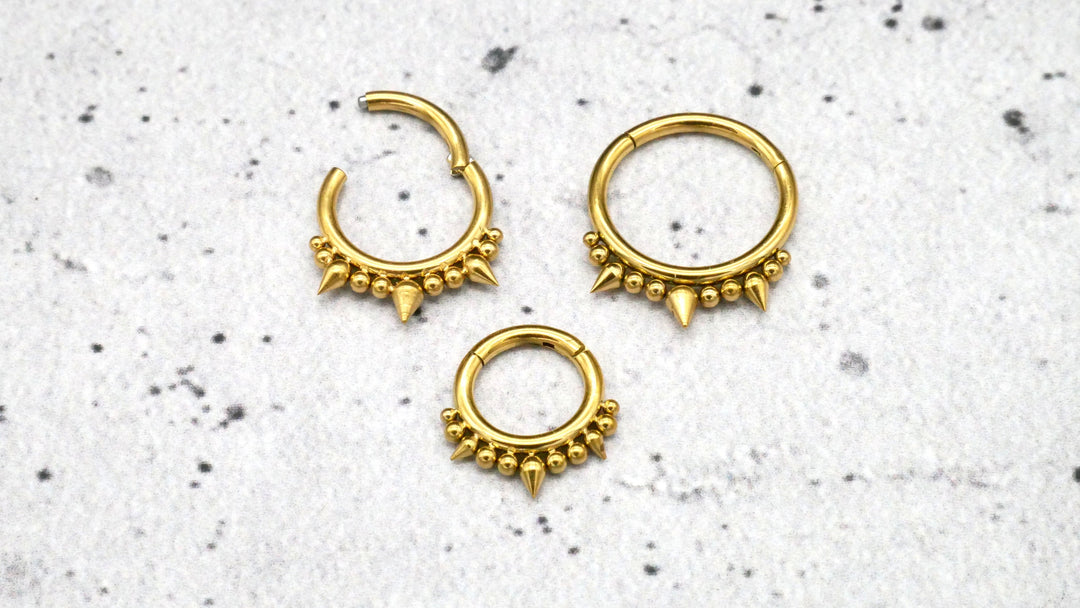 Piercing Ring Septum Chirurgenstahl 1,2mm 16g - 1A/11