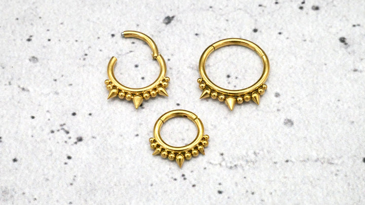 Piercing Ring Septum Chirurgenstahl 1,2mm 16g - 1A/11
