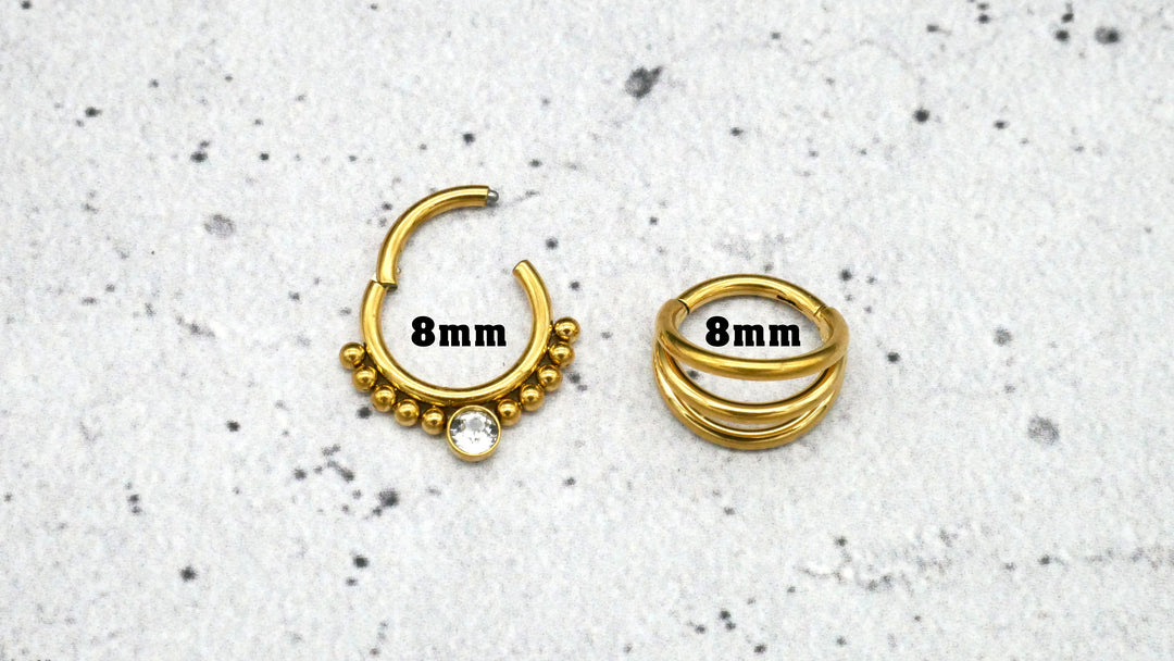 Piercing/Septum Chirurgenstahl - 1A/06