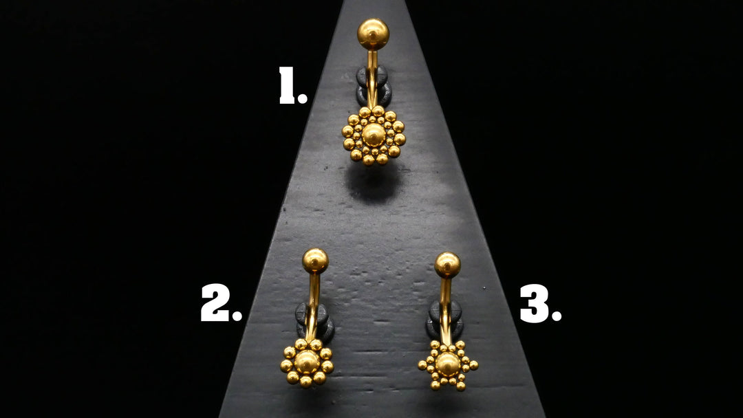 Bauchnabelpiercing Chirurgenstahl - 1M/07