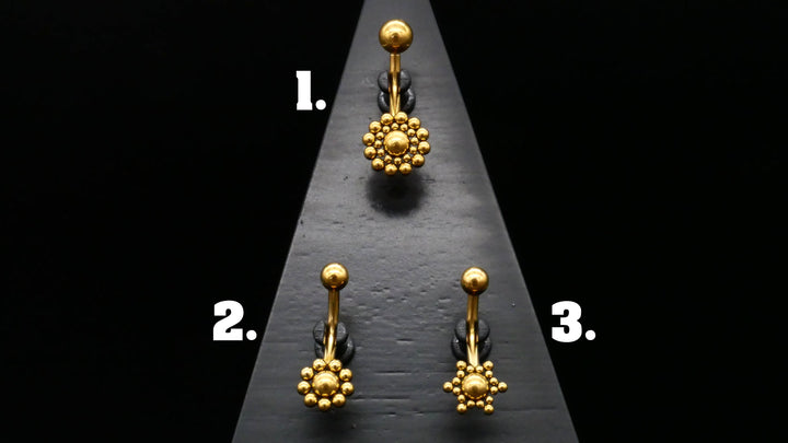 Bauchnabelpiercing Chirurgenstahl - 1M/07