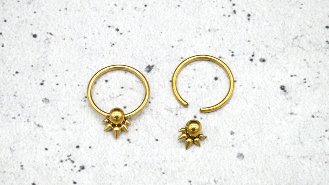 Ohrring/Piercing Chirurgenstahl - 1K/17