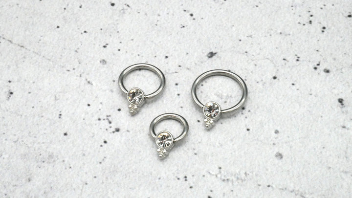 Ohrring/Piercing Chirurgenstahl - 1K/10