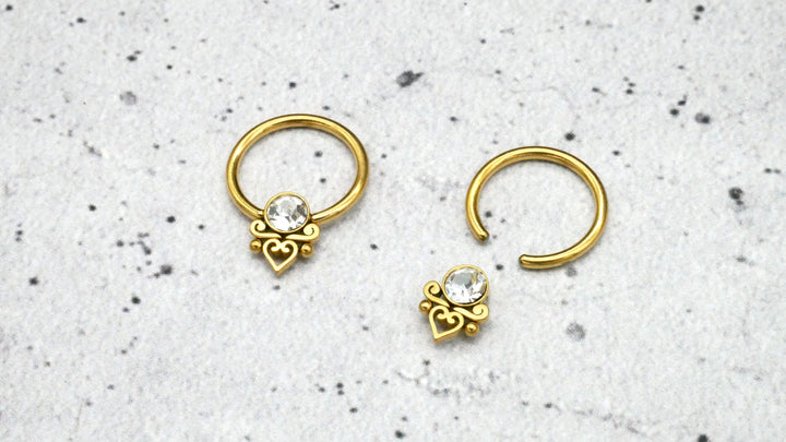 Ohrring/Piercing Chirurgenstahl - 1K/12