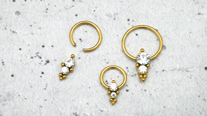 Piercing/Ohrring/Septum Chirurgenstahl - 1K/16