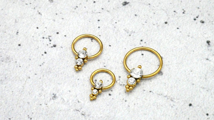 Piercing/Ohrring/Septum Chirurgenstahl - 1K/16