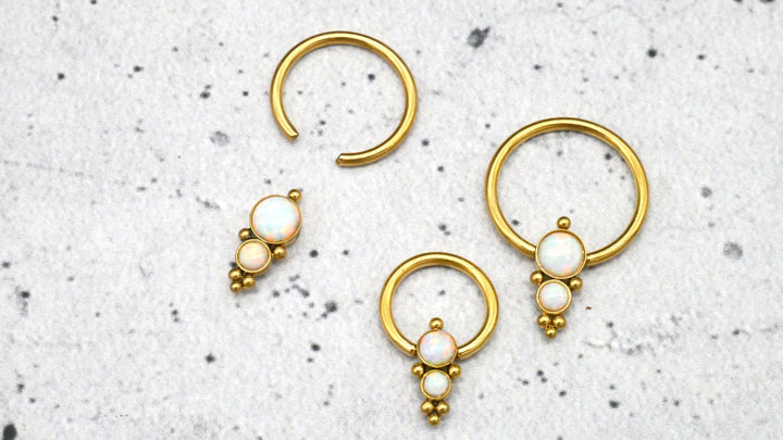 Ohrring/Piercing Chirurgenstahl - 1K/09