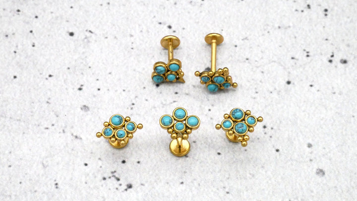 Piercing/Labret/Medusa/Tragus Chirurgenstahl - 1D/06