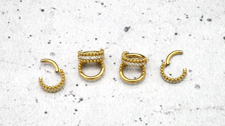 Piercing/Nasenring Chirurgenstahl - 1A/12