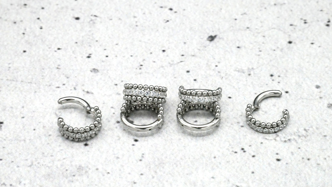 Piercing/Nasenring Chirurgenstahl - 1A/12