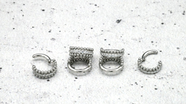 Piercing/Nasenring Chirurgenstahl - 1A/12