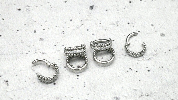 Piercing/Nasenring Chirurgenstahl - 1A/12