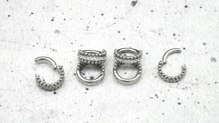 Piercing/Nasenring Chirurgenstahl - 1A/12