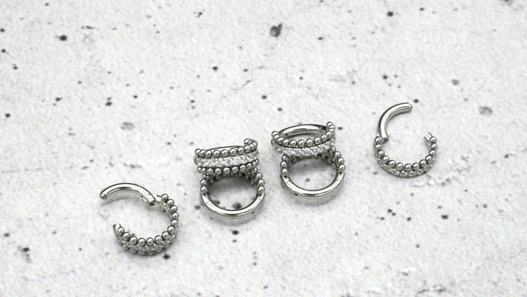 Piercing/Nasenring Chirurgenstahl - 1A/12