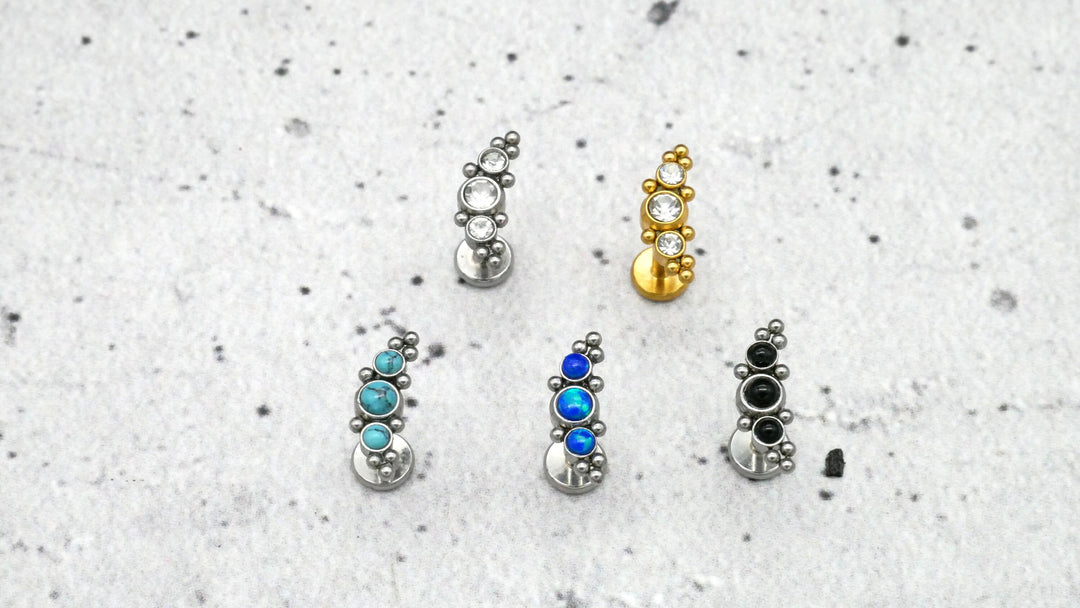 Piercing/Labret/Medusa/Tragus Chirurgenstahl - 1E/12