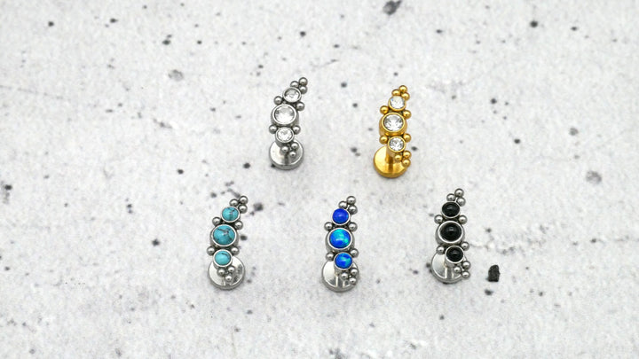 Piercing/Labret/Medusa/Tragus Chirurgenstahl - 1E/12