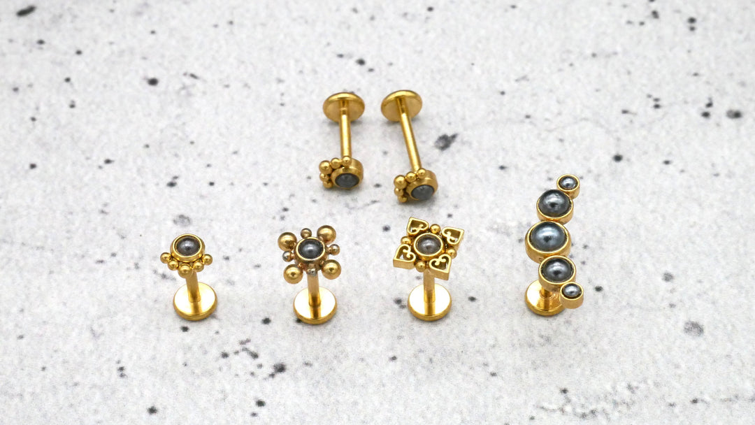 Piercing/Labret/Medusa/Tragus Chirurgenstahl - 1G/09