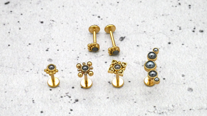 Piercing/Labret/Medusa/Tragus Chirurgenstahl - 1G/09