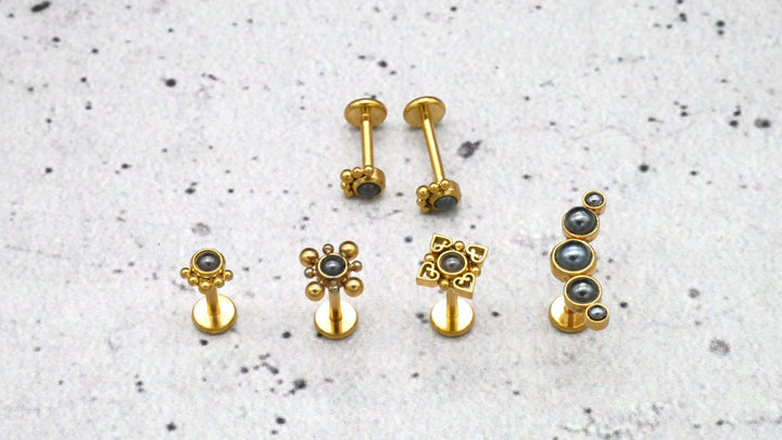 Piercing/Labret/Medusa/Tragus Chirurgenstahl - 1G/09