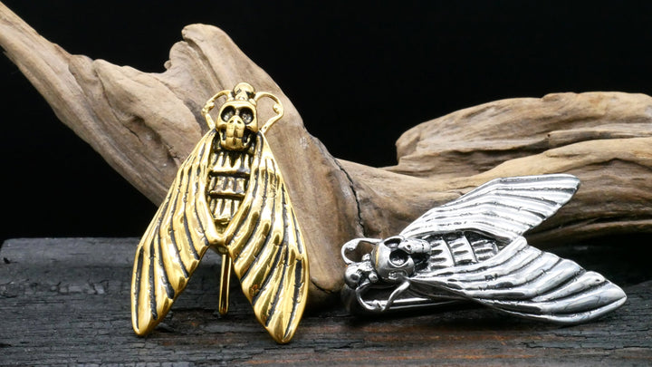 Paar Ohrgewichte Gold Silber 3mm - EE-3