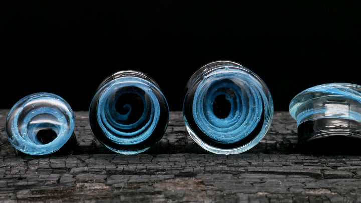 1x Plug Glas Infinity 6-25mm - L4