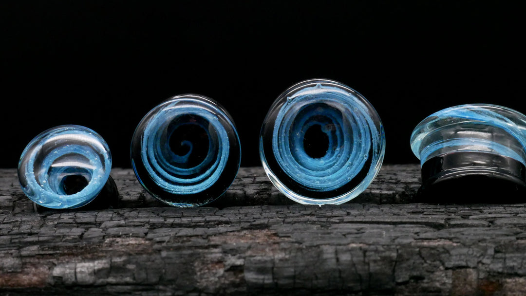 1x Plug Glas Infinity 6-25mm - L4